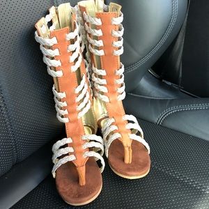 JOYFOLIE Gladiator Sandals - toddler girls 6T